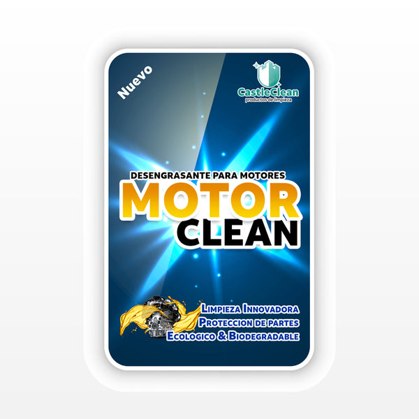 Motor Clean Azul Desengrasante De Motores Ecológico