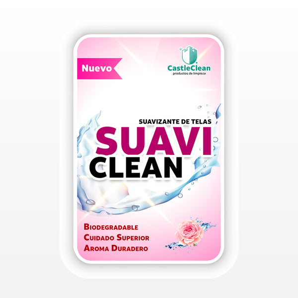 Suavi Clean Rosa Aroma Primavera Libre Enjuague y Suavizante de Telas